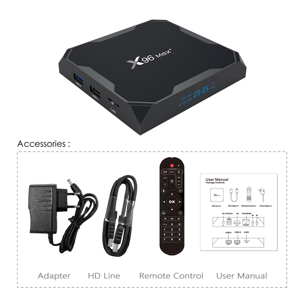 Box x96 iPTV, comment installer par USB ? - Vidéo Dailymotion